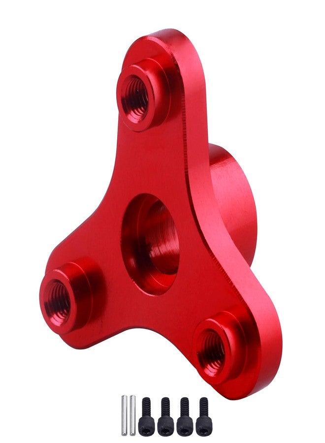 AllinRC Metal Aluminum Alloy RC Slipper Clutch Eliminator for Traxxas 1/10 Stampede/Slash VXL/Rustler 2WD (Red) - Image 1